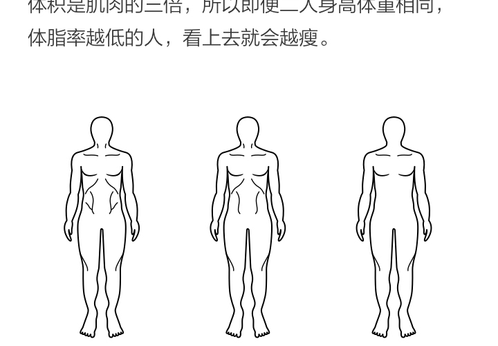 真我体脂秤 白色